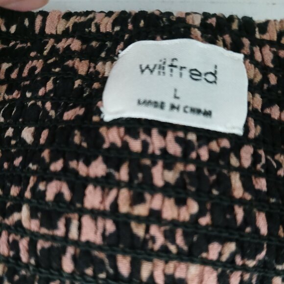 Wilfred Leopard Print Penelope Camisole Crop Aritzia Size Large - Picture 2 of 9